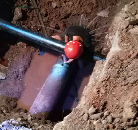 奮斗6小時(shí)，保障魯能工地按時(shí)用水