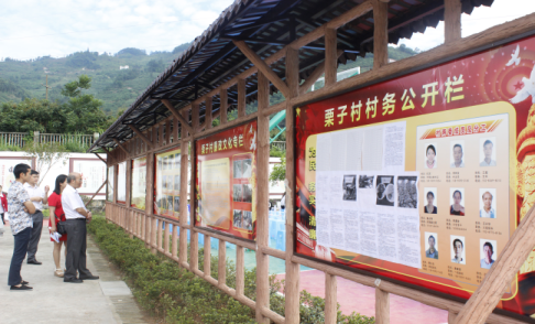 扶貧攻堅暖人心  感恩幫扶送錦旗