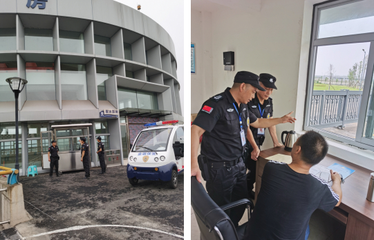 加強(qiáng)廠區(qū)安保工作，確保水廠安全生產(chǎn)