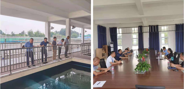 清源水務(wù)集團(tuán)黨委書記、董事長(zhǎng)周燕賓率隊(duì)到臨港公司開展安全生產(chǎn)檢查工作