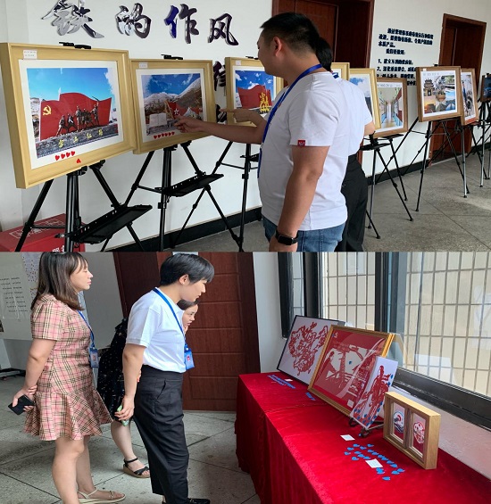 清源水務舉辦“慶祝中國共產(chǎn)黨成立100周年暨黨史學習教育”之詩書畫攝影手工作品展