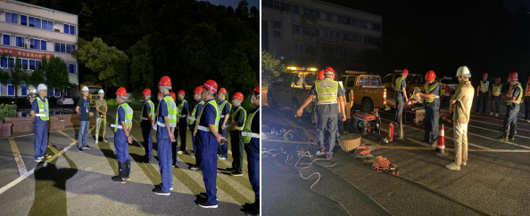 筑牢供水“安全墻”，管網(wǎng)部開(kāi)展兩江管線 應(yīng)急搶修演練