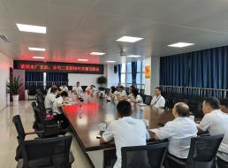 菜壩水廠支部、公司二支部召開結(jié)對共建交流會