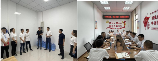 公司二支部開展“齊力共進(jìn)、強(qiáng)企有我” 主題黨日活動