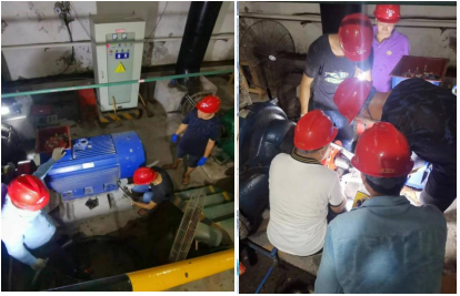 連夜搶修設備故障 保障夏季高峰供水