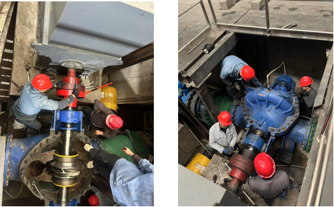 葉輪煥新除隱患 節(jié)能降耗見(jiàn)實(shí)效——制水分公司扎實(shí)推進(jìn)“一降三升”落地見(jiàn)效